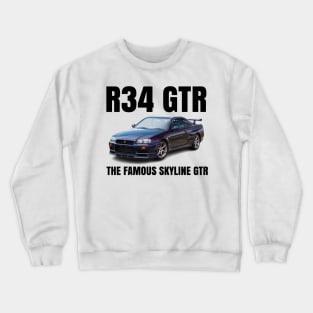 R34 GTR Crewneck Sweatshirt